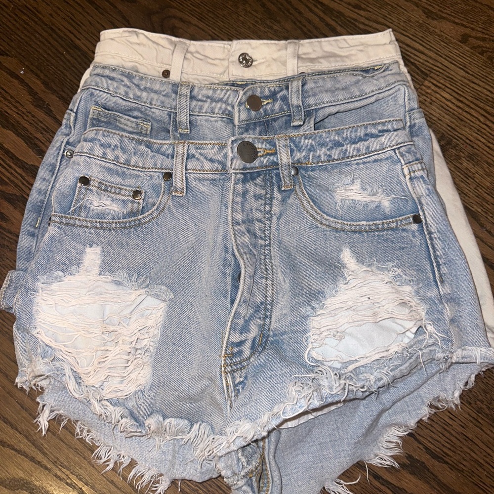 Jean shorts assortment